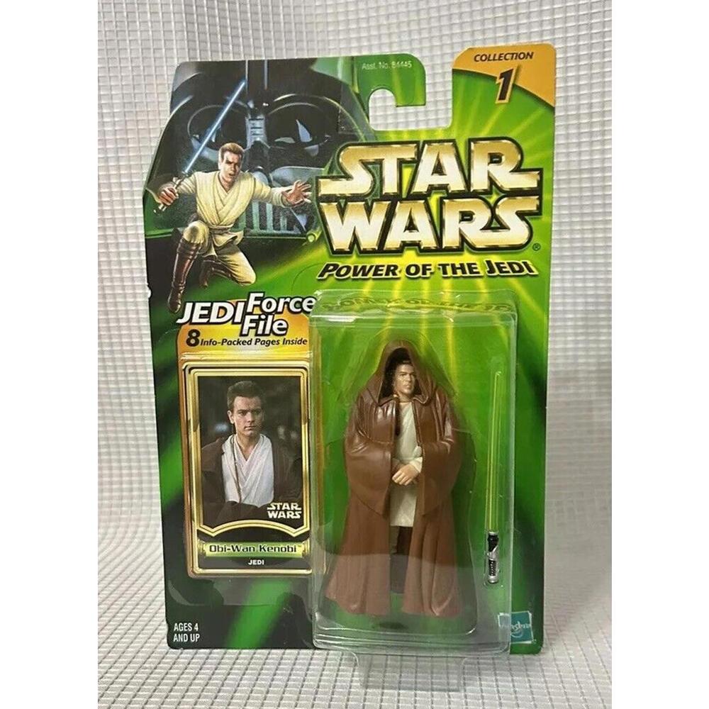 Star Wars Obi-Wan Kenobi Jedi Attack of the Clones Power of the Jedi 3.75 New